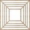 Ekena Millwork Raven Wood Fretwork Pierced Ceiling Medallion, Red Oak, 38"OD x 14"ID x 3/8"T CMWP38X38X0375RARO - alternate 5
